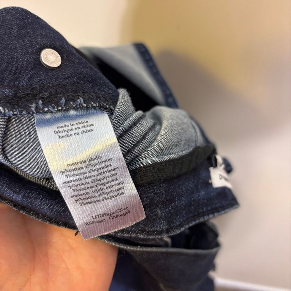 WeWoreWhat Denim Jean Overalls with Gold Buttons Size XS - Picture 7 of 7
